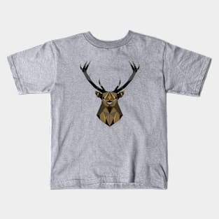 Geometric Deer Kids T-Shirt